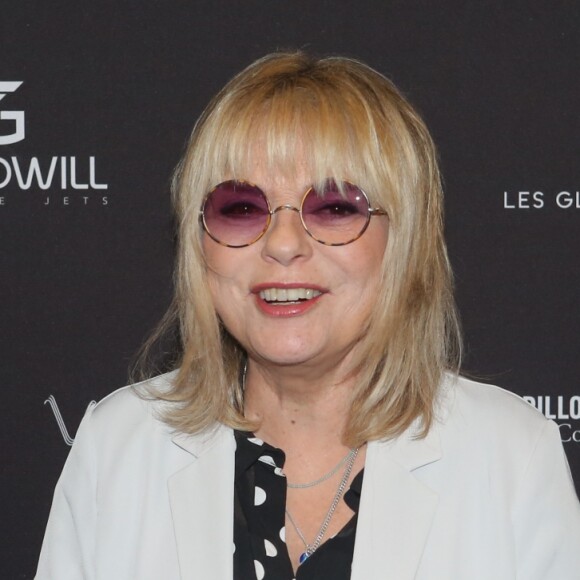 France Gall à la press Room de la 11ème cérémonie des Globes de Cristal au Lido à Paris le 30 janvier 2017. © CVS / Bestimage