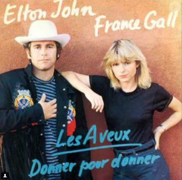 France Gall et Elton John - Les Aveux/Donner pour donner - 1980.