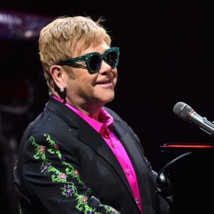 Elton John en concert au Grimaldi Forum à Monaco, le 6 décembre 2017. © Bruno Bebert/Bestimage