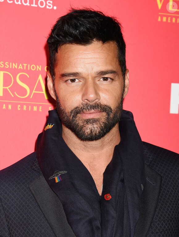 Ricky Martin - Première de la saison 2 de la série "The Assassination Of Gianni Versace: American Crime Story" à Los Angeles, Californie, Etats-Unis, le 8 janvier 2018. © JLPPA/Bestimage