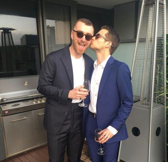 Brandon Flynn et Sam Smith posent ensemble sur Instagram.
