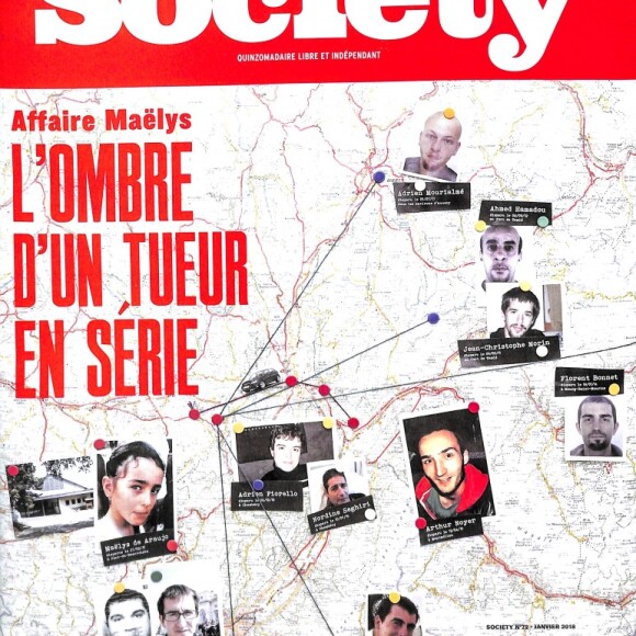 Society, en kiosques le 11 janvier 2018.