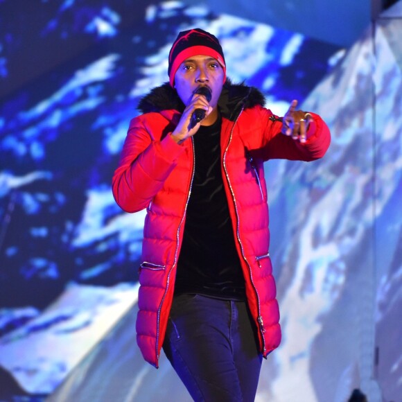 Soprano en concert au Stade Vélodrome dans le cadre de sa tournée "Everest Tour". Marseille, le 7 octobre 2017. © Bruno Bebert/Bestimage
