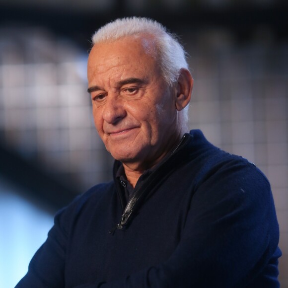 Semi- Exclusif - Michel Fugain - Enregistrement de l'émission "Animaux Stars" qui sera diffusée le 20 janvier 2018 sur la chaîne "Animaux" au Bastille Design Center à Paris. Le 28 novembre 2017 © CVS / Bestimage