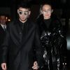 Zayn Malik fête son 25ème anniversaire en compagnie de sa compagne Gigi Hadid à New York le 12 janvier 2018.