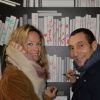 Semi-Exclusif - Zinedine Soualem et sa compagne Caroline Faindt - Soirée "Manifesto" pour célébrer les 50 ans de la Maison Sonia Rykiel à Paris, le 16 janvier 2018. © Veeren/Bestimage