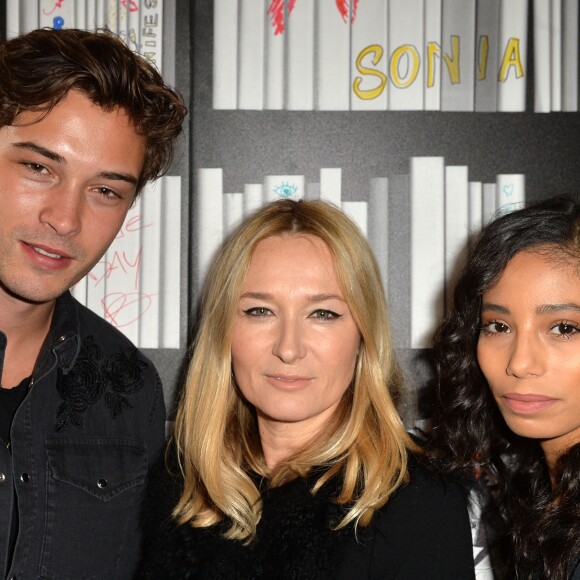 Semi-Exclusif - Francisco Lachowski, Julie de Libran et Hajiba Fahmy - Soirée "Manifesto" pour célébrer les 50 ans de la Maison Sonia Rykiel à Paris, le 16 janvier 2018. © Veeren/Bestimage