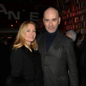 Semi-Exclusif - Julie de Libran et Fabrizio Viti - Soirée "Manifesto" pour célébrer les 50 ans de la Maison Sonia Rykiel à Paris, le 16 janvier 2018. © Veeren/Bestimage Semi-Exclusive - People attending the Manifesto Sonia Rykiel - 50th Birthday Party on January 16th, 2018 in Paris, France.16/01/2018 - Paris