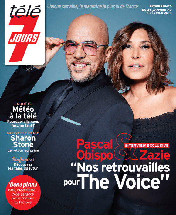 Magazine "Télé 7 Jours", en kiosques lundi 22 janvier 2018.