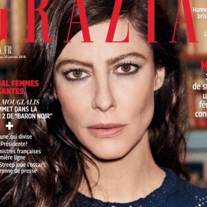 Couverture du Grazia en kiosques dès le 19 janvier 2018.