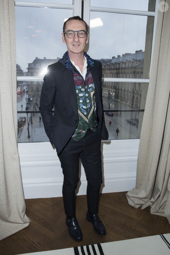 Bruno Frisoni - Défilé de mode Maison Schiaparelli, collection haute couture Printemps-Eté 2018, à Paris. Le 22 janvier 2018 © Olivier Borde / Bestimage