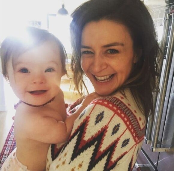 Paloma, la fille de Caterina Scorsone, Instagram, 8 décembre 2017