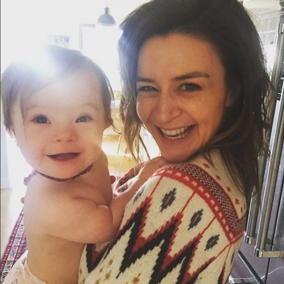 Paloma, la fille de Caterina Scorsone, Instagram, 8 décembre 2017