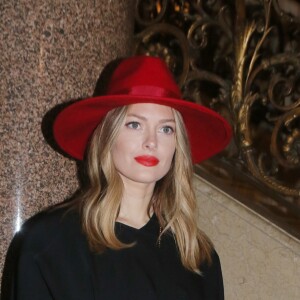 Caroline Receveur - People au défilé de mode "Stéphane Rolland", collection Haute-Couture printemps-été 2018, à Paris. Le 23 janvier 2018 © CVS - Veeren / Bestimage