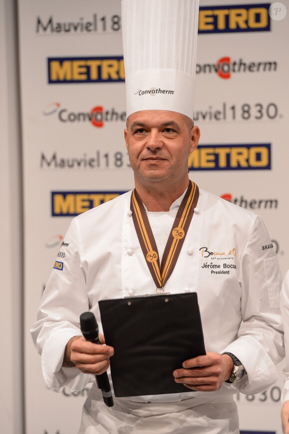 Jérôme Bocuse lors des Bocuse d'or le 25 janvier 2017 à Lyon