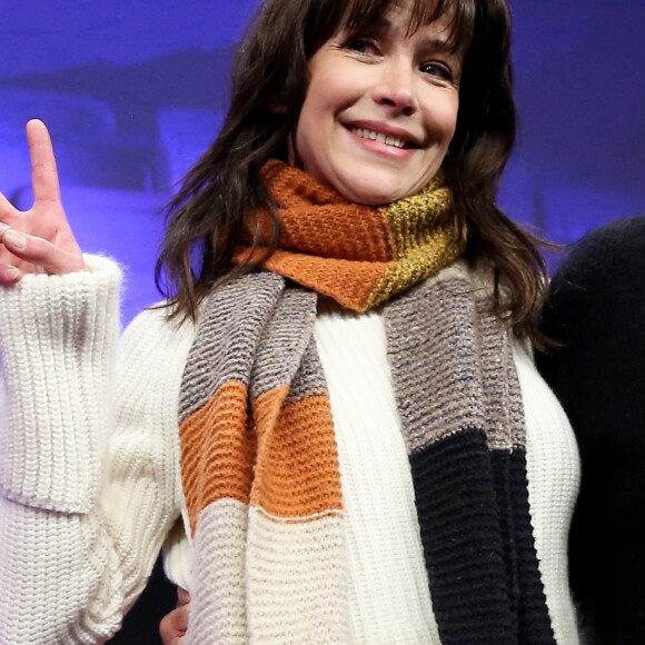 Sophie Marceau lors de la présentation du film "Mme Mills, une voisine si parfaite" au 21ème festival international du film de comédie de l'Alpe d'Huez le 19 janvier 2018. S.Marceau est la réalisatrice du film et interprète le rôle de Helène. © Dominique Jacovides / Bestimage  showing for the movie "Mme Mills, une voisine si parfaite" during 21th Alpe d'Huez comedy film festival on 19th january 201819/01/2018 - Alpe d'Huez