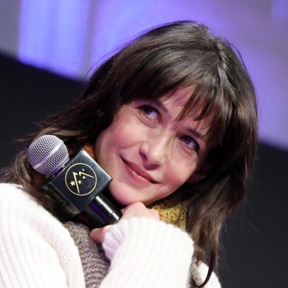 Sophie Marceau lors de la présentation du film "Mme Mills, une voisine si parfaite" au 21ème festival international du film de comédie de l'Alpe d'Huez le 19 janvier 2018. S.Marceau est la réalisatrice du film et interprète le rôle de Helène. © Dominique Jacovides / Bestimage  showing for the movie "Mme Mills, une voisine si parfaite" during 21th Alpe d'Huez comedy film festival on 19th january 201819/01/2018 - Alpe d'Huez