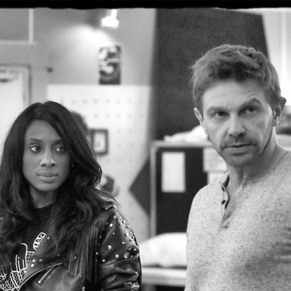 Exclusif - Valérie Daure, Aliocha Itovich et Benoît Maréchal - Répétitions de la comédie musicale "Bodyguard, le musical" au studio Planet Live à Bondy. Le spectacle sera au Palais des Sports à partir du 2 février. Le 11 janvier 2018 © Alain Guizard / Bestimage