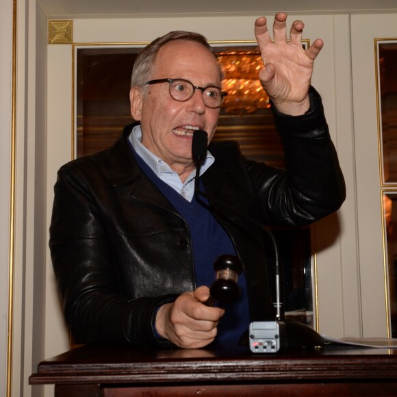 Exclusif - Fabrice Luchini - Dîner Etam "Women's independence" à l'hôtel Ritz à Paris le 7 mars 2017. © Rachid Bellak/Bestimage