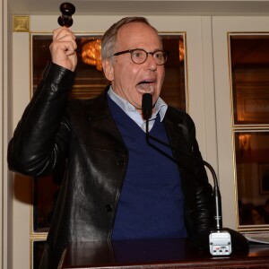 Exclusif - Fabrice Luchini - Dîner Etam "Women's independence" à l'hôtel Ritz à Paris le 7 mars 2017. © Rachid Bellak/Bestimage