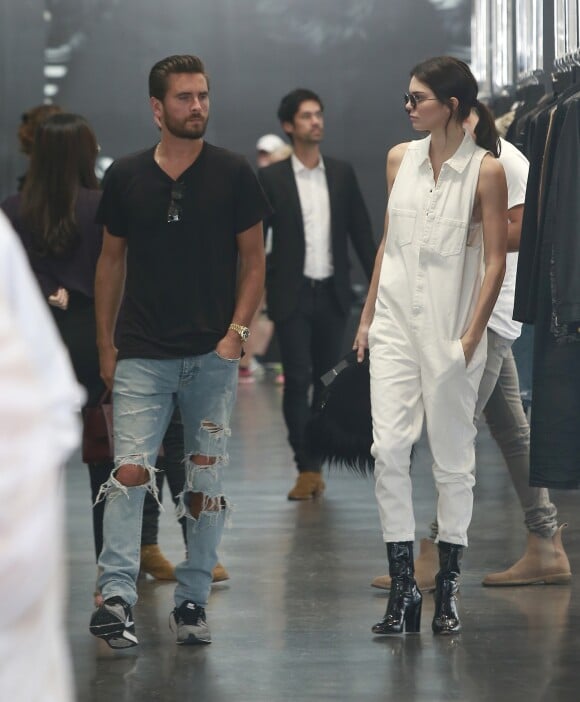 Kendall Jenner et Scott Disick font du shopping à Beverly Hills le 2 juillet 2016
