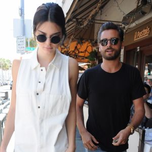Kendall Jenner et Scott Disick sont allés déjeuner au restaurant Il Pastaio à Beverly Hills, le 2 juillet 2016