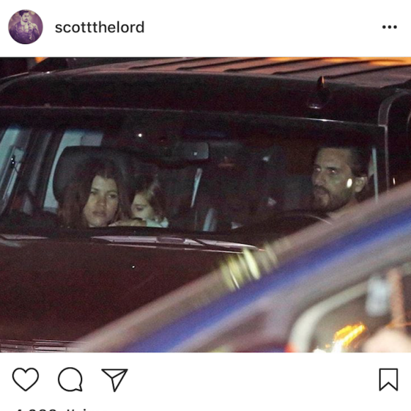 Kendall Jenner s'attaque à la relation de Scott Disick et Sofia Richie, le 28 janvier 2018