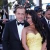 Ayem Nour et son ancien compagnon Vincent Miclet au Festival de Cannes en mai 2015 - Montée des marches du film "Inside Out" (Vice-Versa).