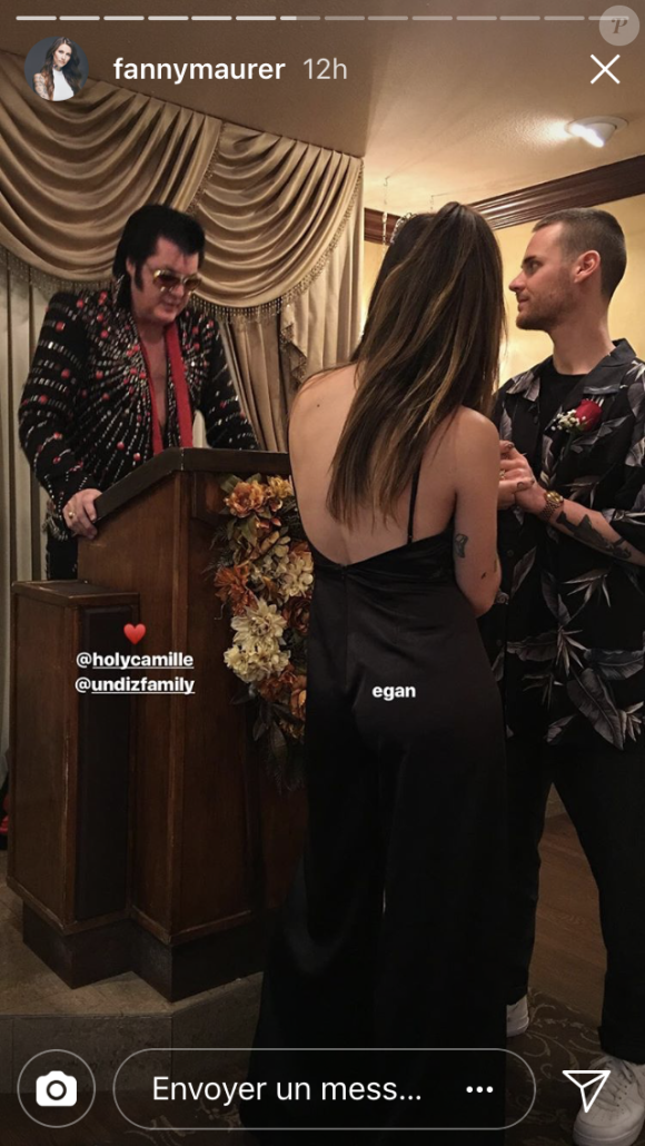 Agathe Auproux sexy à Las Vegas avec Fanny Maurer afin de célébrer un mariage rock'n'roll.