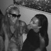 Paris Hilton et Kim Kardashian à Ibiza. Août 2014.