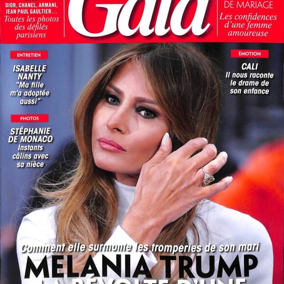 Gala, en kiosques le 31 janvier 2018.