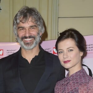 François Vincentelli et sa compagne Alice Dufour à la soirée "Gala du Coeur" donné au profit de l'association Mécénat Chirurgie Cardiaque à la Salle Gaveau. Paris, le 1er février 2018. © Giancarlo Gorassini/Bestimage