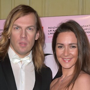 Christophe Guillarmé et Emmanuelle Boidron à la soirée "Gala du Coeur" donné au profit de l'association Mécénat Chirurgie Cardiaque à la Salle Gaveau. Paris, le 1er février 2018. © Giancarlo Gorassini/Bestimage