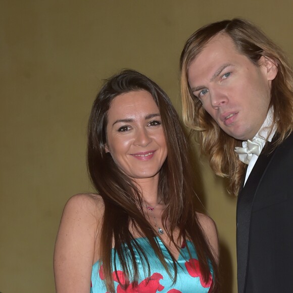 Christophe Guillarmé et Emmanuelle Boidron à la soirée "Gala du Coeur" donné au profit de l'association Mécénat Chirurgie Cardiaque à la Salle Gaveau. Paris, le 1er février 2018. © Giancarlo Gorassini/Bestimage