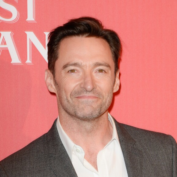 Hugh Jackman à la première de "The Greatest Showman" au cinéma Gaumont-Opéra à Paris, le 17 janvier 2018. © Guirec Coadic/Bestimage