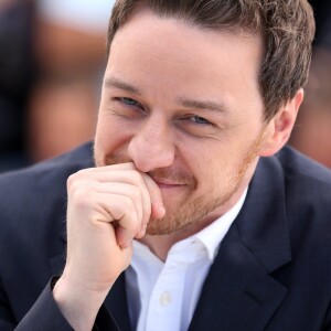 James McAvoy - Photocall du film "The Disappearance Of Eleanor Rigby" lors du 67ème festival international du film de Cannes, le 18 mai 2014.