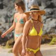 Exclusif - Britney Spears profite d'une journée à la plage à Hawaii, le 8 janvier 2018.