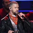 Justin Timberlake assure le show de la mi-temps lors du Super Bowl à Minneapolis, le 1 février 2018.