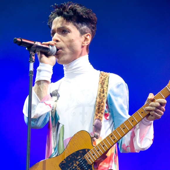 Concert de Prince à Arras pour le Main Square festival, le 9 juillet 2010.