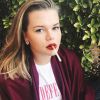 Camille Gottlieb, petite fille de Grace Kelly, pose sur Instagram le 28 septembre 2017.
