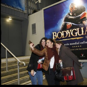 Exclusif - Illustration - Première de la comédie musicale "Bodyguard, le musical" au Palais des Sports de Paris. Le 2 février 2018 © Alain Guizard / Bestimage 02/02/2018 - Paris