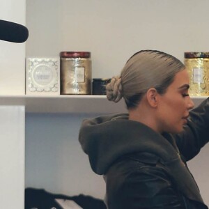 Kim Kardashian de passage au magasin Dash à West Hollywood, le 7 février 2018.