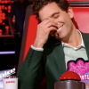 Mika dans "The Voice 7" sur TF1 le 3 février 2018.