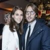 Semi-exclusif - Ophélie Meunier et son compagnon Mathieu Vergne - Dîner de gala de l'association AEM (Un Avenir pour les Enfants du Monde) au bénéfice des enfants du Rwanda organisée par Babeth Djian au Pavillon Ledoyen à Paris, France, le 7 décembre 2017. © Olivier Borde/Bestimage