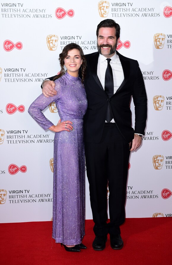 Aisling Bea et Rob Delaney aux Virgin TV British Academy Television Awards 2017 à Londres