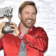 David Guetta - Pressroom des MTV Europe Music Awards 2017 à Londres, le 12 novembre 2017.