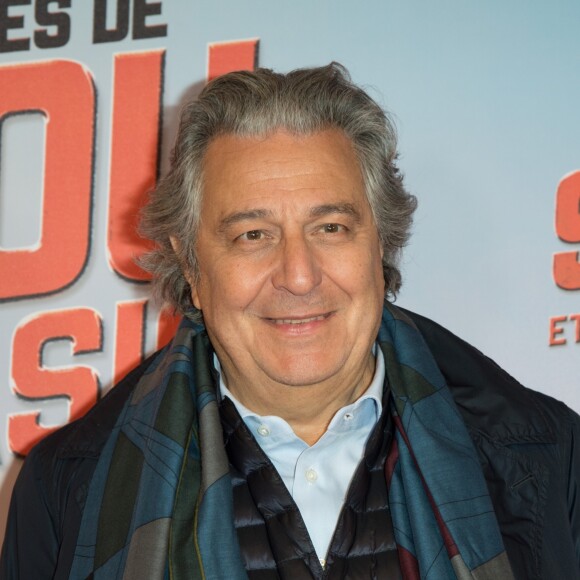Christian Clavier - Avant-première du film "Les Aventures de Spirou et Fantasio" au cinéma Gaumont Opéra Capucines à Paris, France, le 11 février 2018. © Coadic Guirec/Bestimage