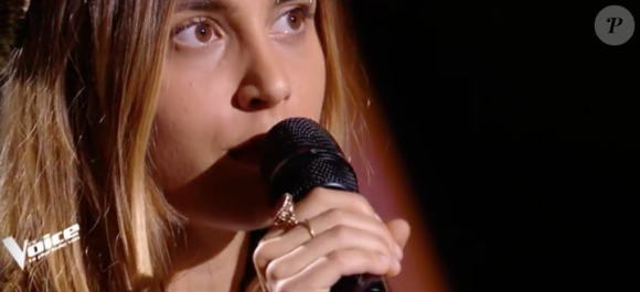 Liv Del Estal dans The Voice 7, le 17 février 2018.