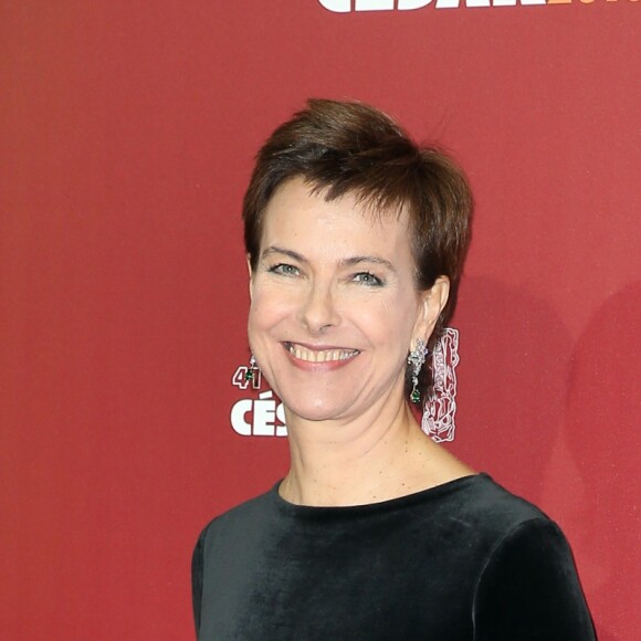 Carole Bouquet - Photocall lors de la 41ème cérémonie des Cesar au théâtre du Châtelet à Paris, le 26 février 2016. © Borde-Jacovides/Bestimage