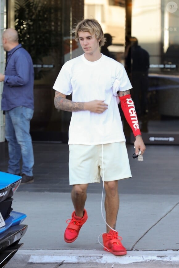 Justin Bieber à Los Angeles, le 13 février 2018